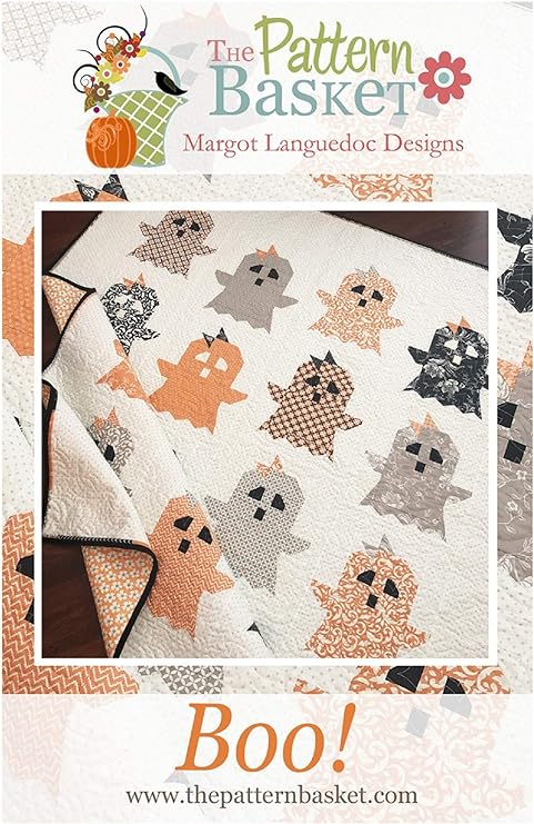 Boo! Quilt Pattern Designed by Marot Languedoc