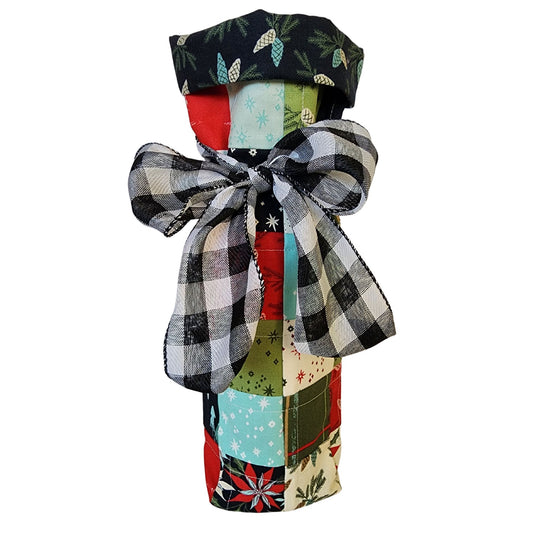 Buffalo Holiday Wine Bag