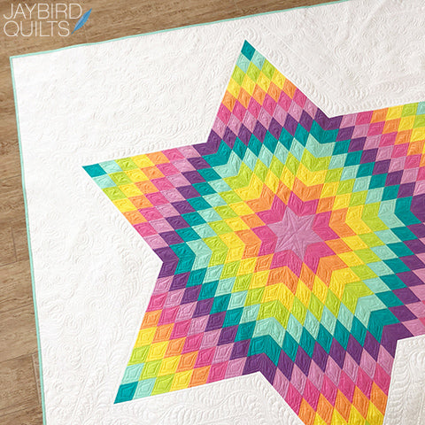Nourish: A Lone Star Quilt Pattern by Jaybird Quilts