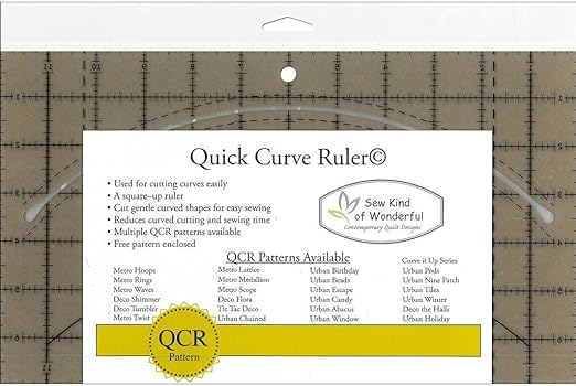 QCR Quick Curve Ruler by Sew Kind of Wonderful