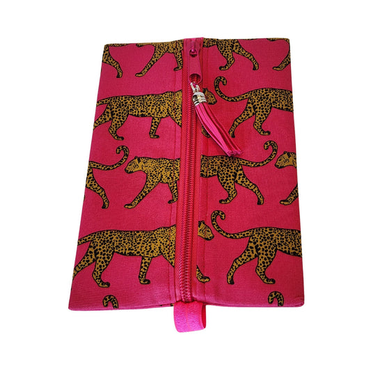 Pink Panthera Pencil Pouch