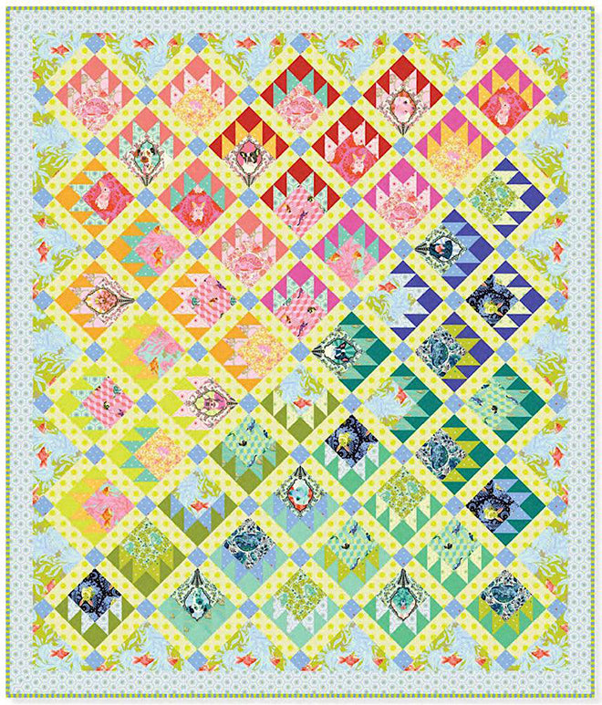 Tula Pink Paws Out Quilt Kit - Free Spirits Fabrics Besties